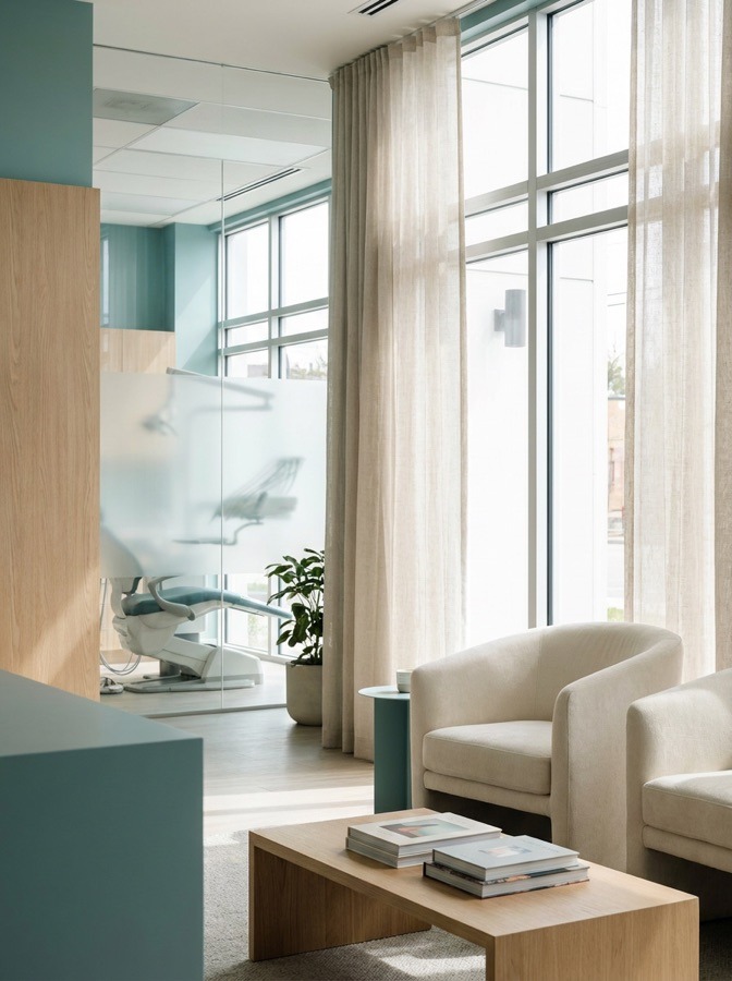 Interior salon modern
